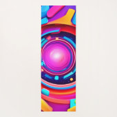 宇宙の渦:ネオンオデッセイ ヨガマット (裏面)