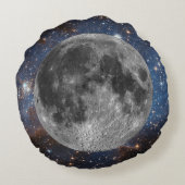 宇宙の満月 ラウンドクッション (裏面)