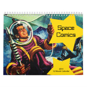 宇宙の漫画2014のカレンダー カレンダー