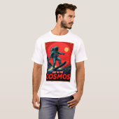 宇宙の潮流に乗ること Tシャツ (正面フル)