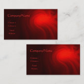 宇宙の火の名刺 名刺 (正面/裏面)