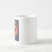宇宙の無限：無限を探索 コーヒーマグカップ (中央)