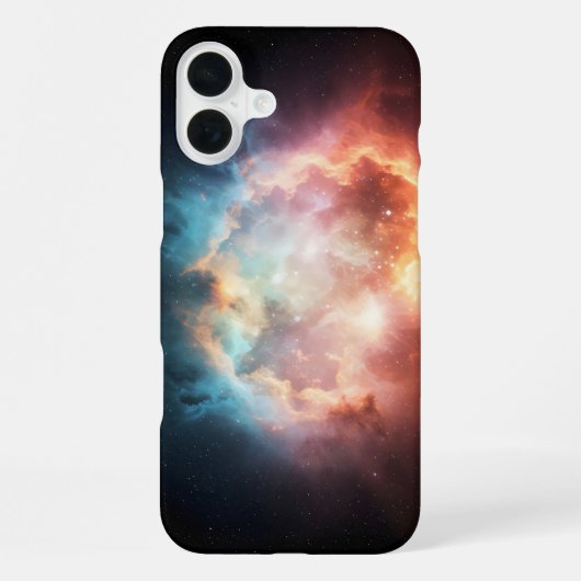 宇宙の爆発宇宙 iPhoneケース (裏面)