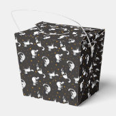 宇宙の猫と星柄 フェイバーボックス (裏面サイド)