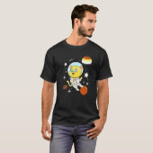 宇宙の猫 ゲイ ベア プライド Tシャツ (正面フル)