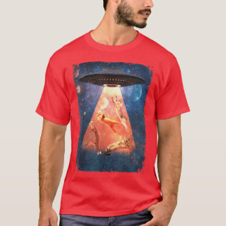 宇宙の猫 – Astral Cosmic UFO おもしろいG Tシャツ