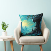 宇宙の生命の木ファンタジー クッション (椅子)