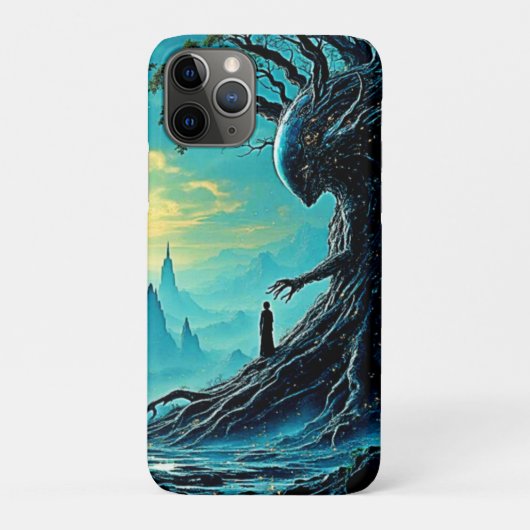 宇宙の生命の木ファンタジー Case-Mate iPhoneケース (裏)