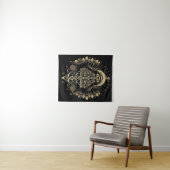 宇宙の生命の木 – DNAと聖幾何学 タペストリー (インサイチュ(横))