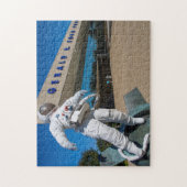 宇宙の男の彫刻 ジグソーパズル (縦)