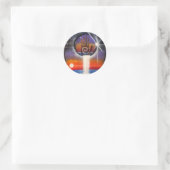 宇宙の癒しの手 ラウンドシール (バッグ)