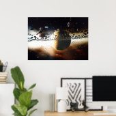 宇宙の発見#2 ポスター (ホームオフィス)