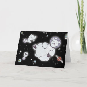 宇宙の白くま! カード