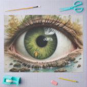 宇宙の目を風景として分離 薄葉紙 (クラフト)