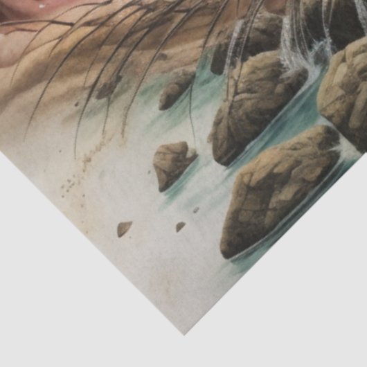 宇宙の目を風景として分離 薄葉紙 (詳細)