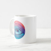 宇宙の目 コーヒーマグカップ (正面左)