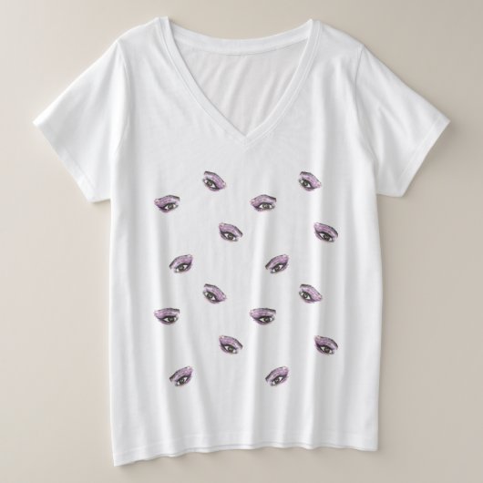 宇宙の目 Tシャツ (デザイン正面)