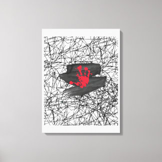 宇宙の真空の中でのみ キャンバスプリント