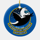 宇宙の眺め公園のTweetupのオーナメント セラミックオーナメント (裏面)