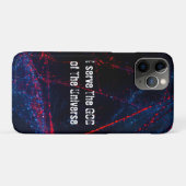 宇宙の神に仕える Case-Mate iPhoneケース (裏面(横))