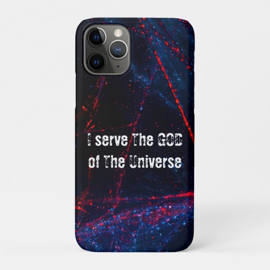 宇宙の神に仕える Case-Mate iPhoneケース (裏)
