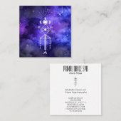 *~*宇宙の神聖な天アステカ界のシャーマン スクエア名刺 (正面/裏面)