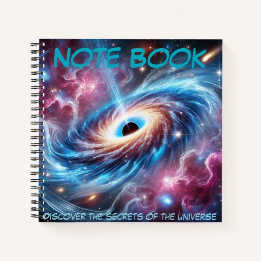 宇宙の秘密を発見する ノートブック (正面)