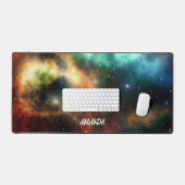 宇宙の空 デスクマット (キーボード&マウス)