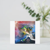 宇宙の笑い ポストカード (スタンド正面)