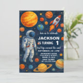 宇宙の第1の誕生日招待状 招待状 (スタンド正面)