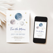 宇宙の第2の誕生日招待状 招待状