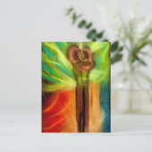 宇宙の結婚式 ポストカード (スタンド正面)