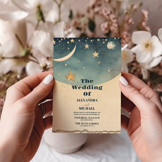 宇宙の結婚式  招待状