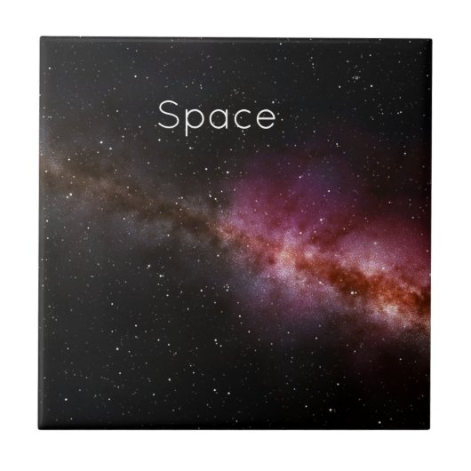 宇宙の絵 タイル (正面)