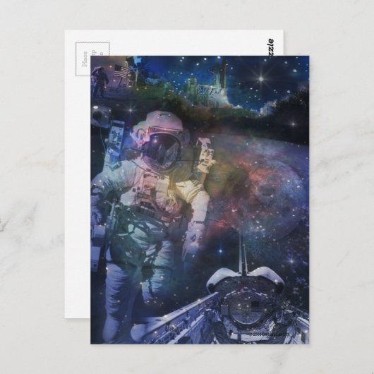 宇宙の美しいを探る ポストカード (正面/裏面)