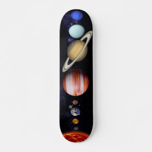 宇宙の美しい惑星 スケートボード