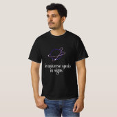 宇宙の美学 Tシャツ (正面フル)