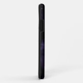 宇宙の背景のEphesiansの6:12の聖書の詩 Case-Mate iPhoneケース (裏面/右)