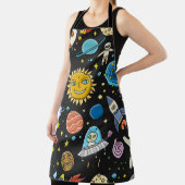 宇宙の背景。システムの惑太陽の星。ロック エプロン (インサイチュ)