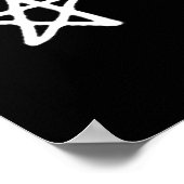 宇宙の背景 宇宙から飛び出せ！パーティーサイン ポスター (角)