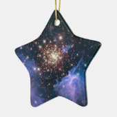 宇宙の花火 天体の星 セラミックオーナメント (左)