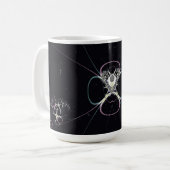 宇宙の花 コーヒーマグカップ (正面左)