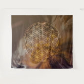 宇宙の花 タペストリー (正面(横))