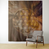 宇宙の花 タペストリー (インサイチュ)