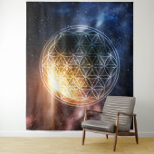 宇宙の花 タペストリー (インサイチュ)