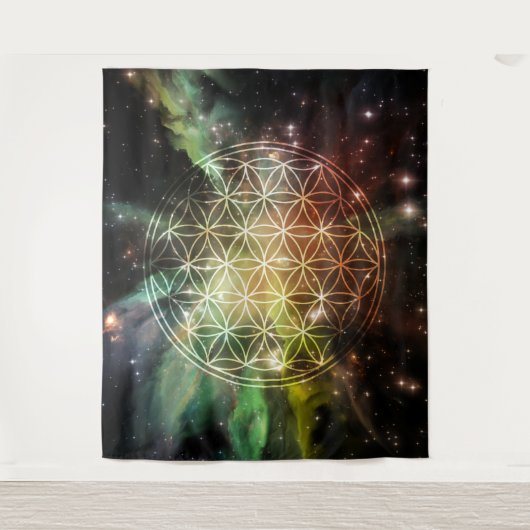 宇宙の花 タペストリー (正面)