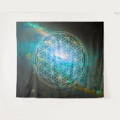 宇宙の花 タペストリー (正面(横))