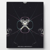 宇宙の花 フォトプラーク (正面)