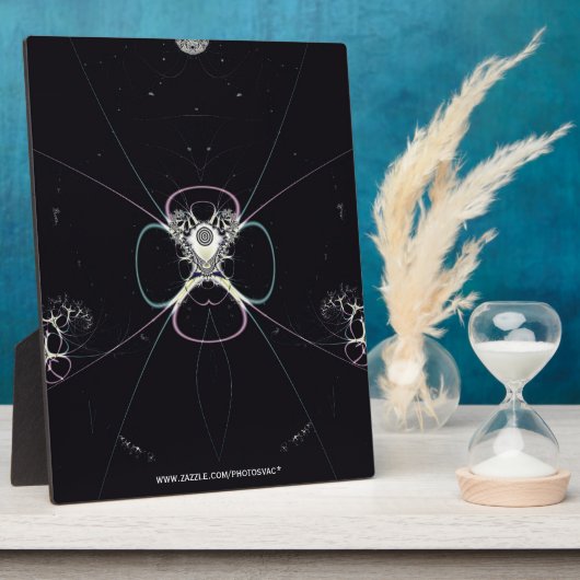 宇宙の花 フォトプラーク (側面)
