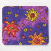宇宙の花 マウスパッド (正面)